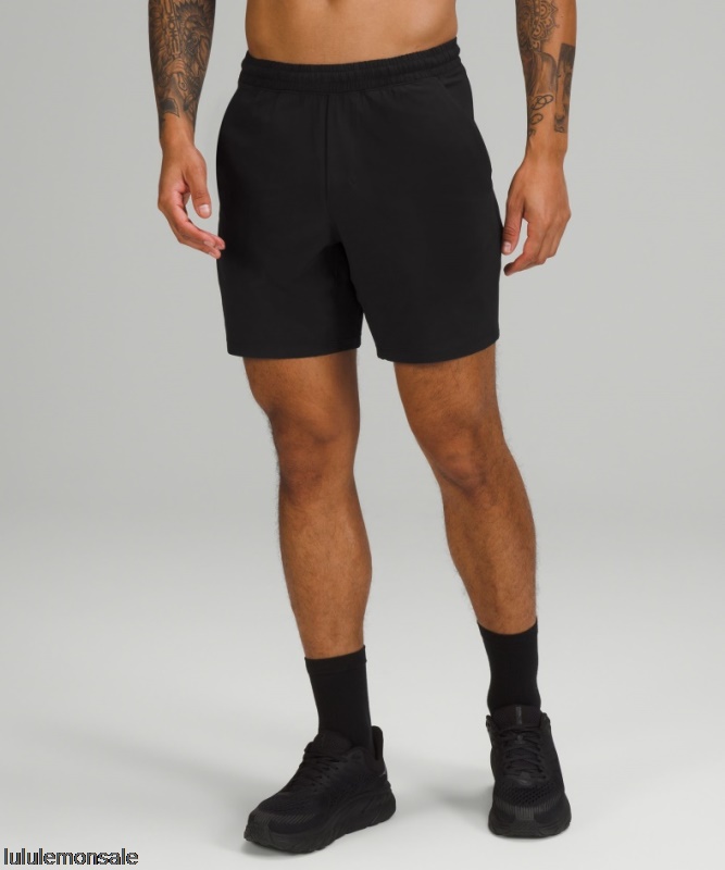 Lululemon Deutschland DELULU849 | Pace Breaker Linerless Short 7 Schwarz
